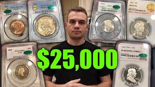 A Coin Dealer SOLD US HIS Coin Collection! ($25,000+)