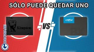 Kingston A400 vs Crucial BX500. Tenemos ganador de la prueba de resistencia de escritura de los SSD