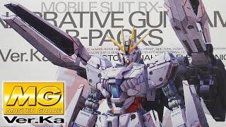 MG 1/100 NARRATIVE GUNDAM B-PACKS Ver.Ka gunpla review