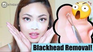 Korean Blackhead Removal Routine - Skinmiso Pore Beauty Nose Pack Review & Demo