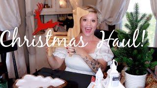 Cottage Christmas Kitchen Decor Haul (HomeGoods)! 2024