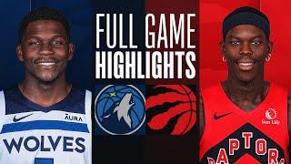 TIMBERWOLVES at RAPTORS | FULL GAME HIGHLIGHTS | October 25, 2023