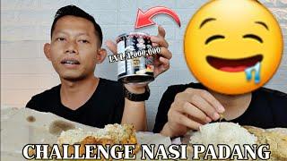 CHALLENGE MAKAN CEPET NASI PADANG SAMA ALIEM JOY‼️ YANG KALAH HABISIN MISTER POTATO GHOST PEPPER