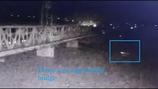 Zatoka Bridge Near Odesa Hit by Unmanned Marine Drone