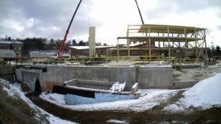 2 11 2016 - UMass Design Building Construction Timelapse