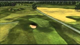 6th Hole overview of the Montgomerie Course with Shane O' Donoghue