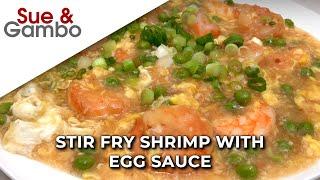 Stir Fry Shrimp with Egg Sauce Recipe