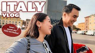 Italy Vlog: How I Spent My 35th Birthday in Bologna & Modena | Laureen Uy