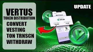 PREPARE‼️VERTUS Airdrop Before Listing, 12 January 2025 | BKD Tutorials Airdrop Withdrawal