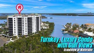 Luxury Living at Grandview in Waterside | 3-Bedroom Condo with Gulf Views & High-End Finishes