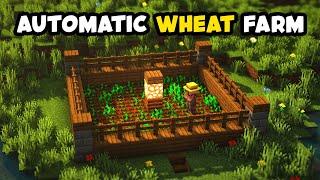 This Automatic Wheat Farm couldn't be more easier! | Minecraft 1.21