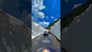 Snow Wall || Naran Glacier || May 2024 #ytshots #viral