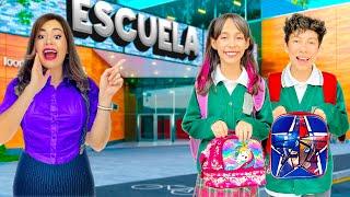 MI MAMÁ NOS LLEVA A LA ESCUELA *Spay busca mi diario*  | Karla Bustillos