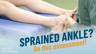 How to Assess an Ankle Sprain Properly! with David Hillard