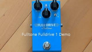 Pedal Demo Fulltone Fulldrive 1 Part 2