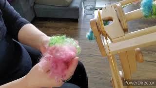 Tail Spinning Art Yarn