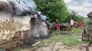 Золотоніський район село Деньги пожежа споруди