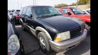 Lot 38 - 2000 Oldsmobile Bravada ALL CITY TOW KCK ONLINE AUTO AUCTION NOV 4-10, 2022