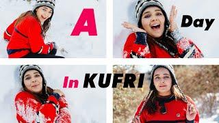 A day in Kufri with Snowfall  | Hotels in #kufri