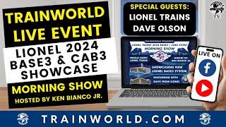 Lionel Base 3 & Cab 3 Live Event With Dave Olson