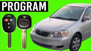 How To Program a Toyota Corolla Key (2005-2019)