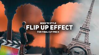 Benn TK Style Flip Up Effect Final Cut Pro X Tutorial