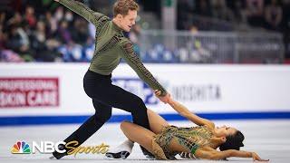 Scorching "snake charmer" free dance captures U.S. championship for Chock and Bates | NBC Sports