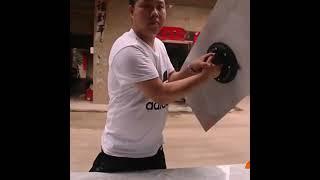 200kg 유리 타일 대리석 진공 흡착기 흡입기 압축기 이삿짐 철판 가구 운반