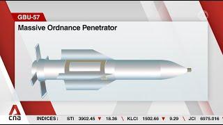 The US bunker-buster bomb that could reshape the Israel-Iran conflict