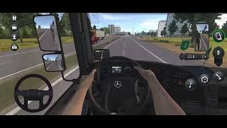 لعبه Truck simulator ultimate نقل حمل من قطر إلى تركيا الجزء الاول