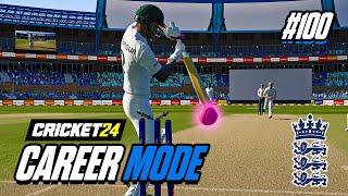 CRICKET 24 | CAREER MODE #100 | FIRST DAY-NIGHT TEST!