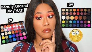 TESTING THE £9 JAMES CHARLES X MORPHE DUPE! BEAUTY GLAZED!