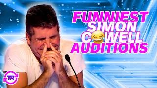 12 FUNNIEST "Simon Cowell" Auditions!