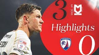 MK Dons v Chesterfield Highlights