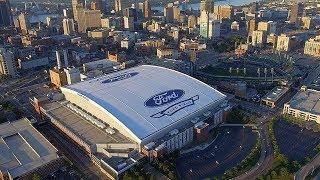 Tremco Roofing Restores Ford Field Roof, Home of the Detroit Lions