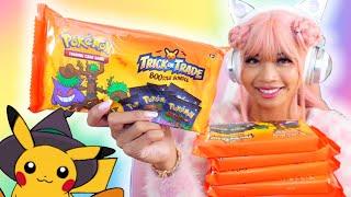 OPENING A BUNCH OF HALLOWEEN POKEMON CARDS! Trick or Trade 2024!