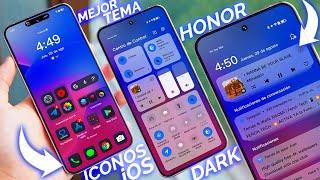 Instala YA! El Mejor TEMA OCULTO para tu HONOR! Mejor que iOS 18 (Modifica TODO)