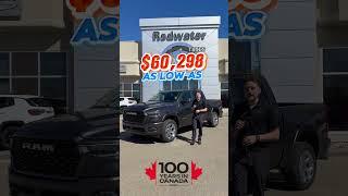 New 2025 RAM 1500 Big Horn Best Priced in Alberta with $14,992 Off at Redwater Dodge | Stock SR16449