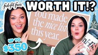 REALLY WORTH $350?! | Winter 2024 FabFitFun Unboxing!