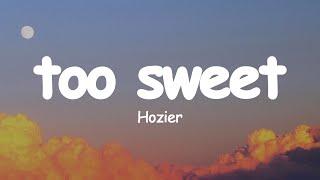 Hozier - Too Sweet (Lyrics)