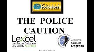 The Police Caution (alternative to prosecution)