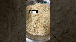 Traditional Biyyam pittu  | rice flour puttu #puttu  #steamedricecake