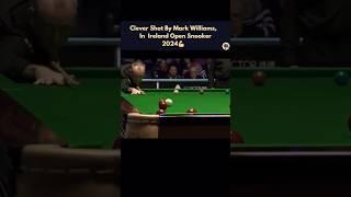 Clever shot by Mark Williams  #2024 #2023snooker #billiards