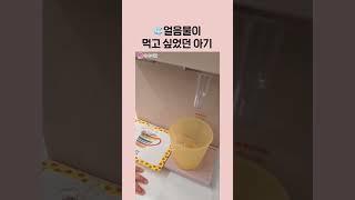 얼음물이 먹고 싶었던 아기 #아기여워