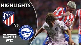  GRIEZMANN SCORES  Atletico Madrid vs. Alaves | LALIGA Highlights | ESPN FC