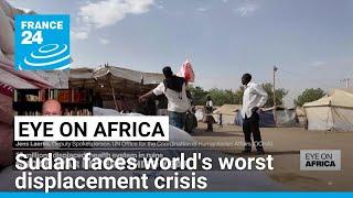 Sudan faces world's worst displacement crisis as country enters third year of war • FRANCE 24