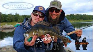 Cracking the Code of Perch Fly Fishing Part 1 | with Niklaus Bauer & John Kärki | Flymaniacs