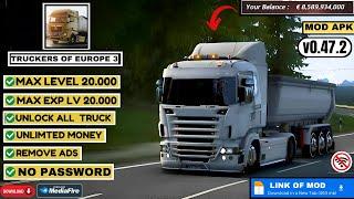 UPDATE! TRUCKERS OF EUROPE 3 MOD APK V0.47.2 | Unlimited Money & Unlocked All Truck | Latest Version