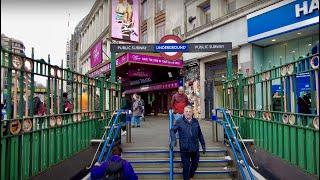 4K Central London Walking Tour: Tottenham Court Road Exploration