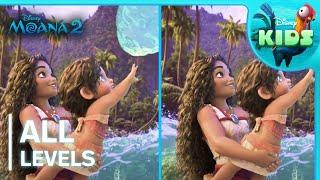 Spot the Difference | Level: ALL LEVELS | Moana 2 | Disney Kids